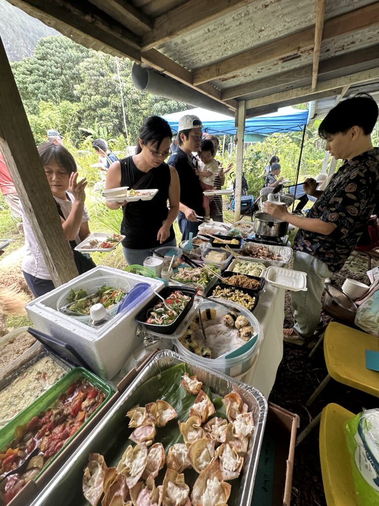Variety of delicious foods as always