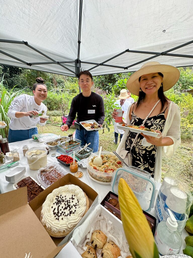Delicious and healthy potluck