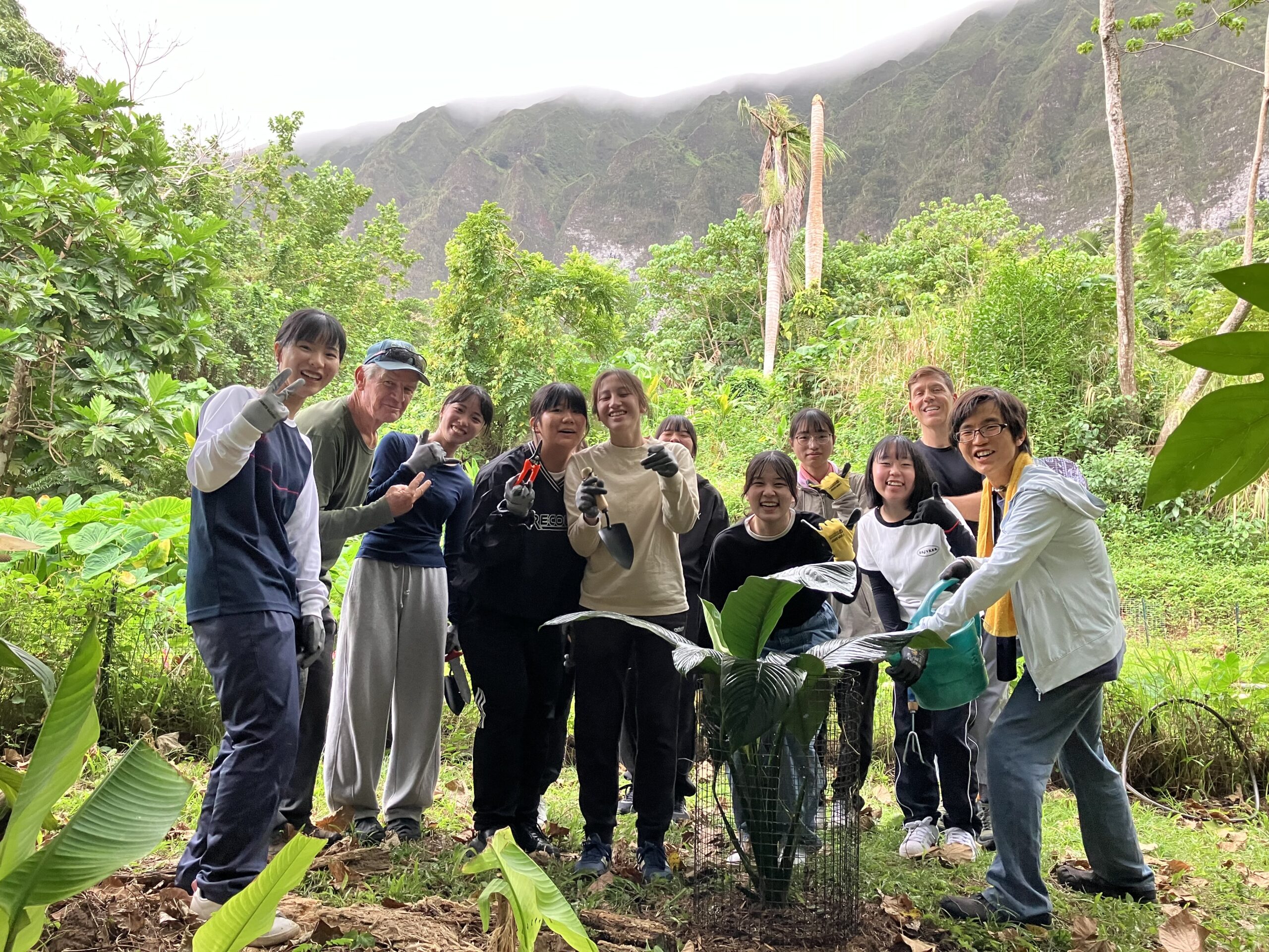 Positive Power from Fukuoka Students