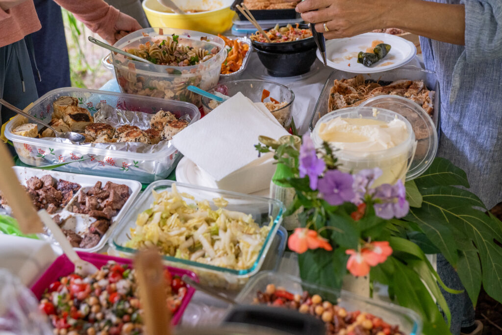 Delicious potluck