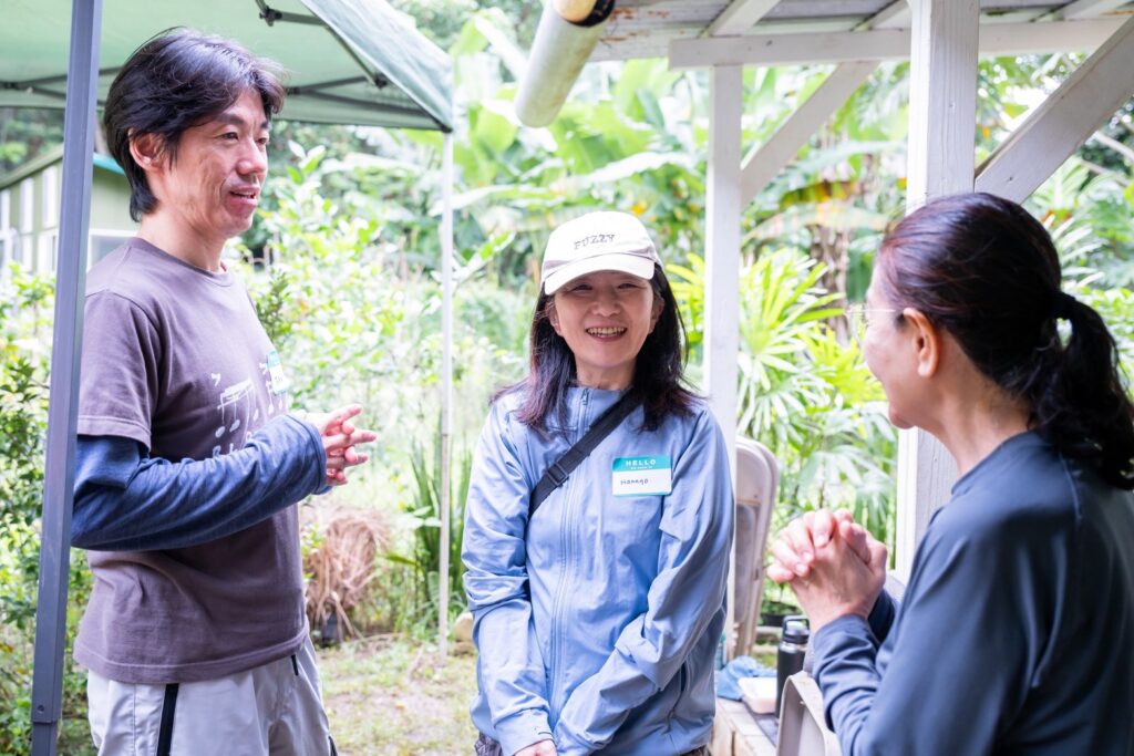 A couple participated for the first time