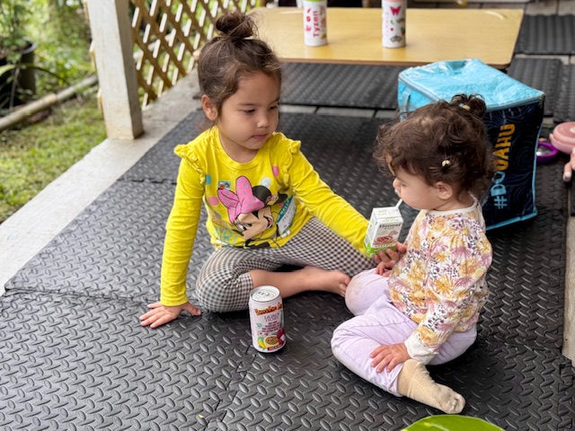 Kids can also find friends immediately in nature